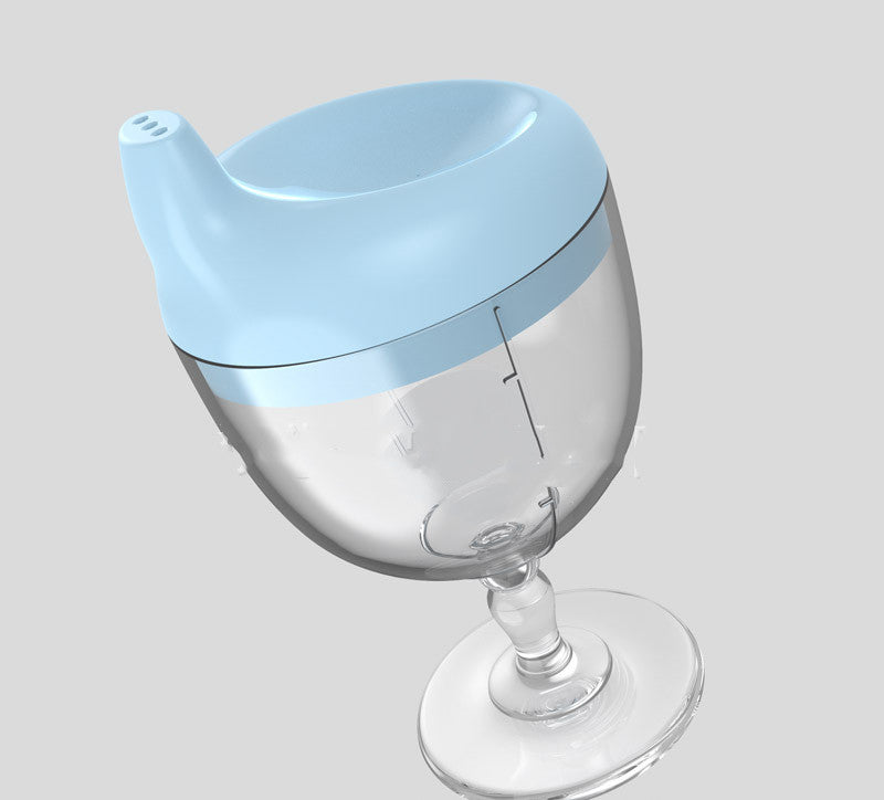 Baby Plastic Goblet Juice Cup, Children'S Milk Cup