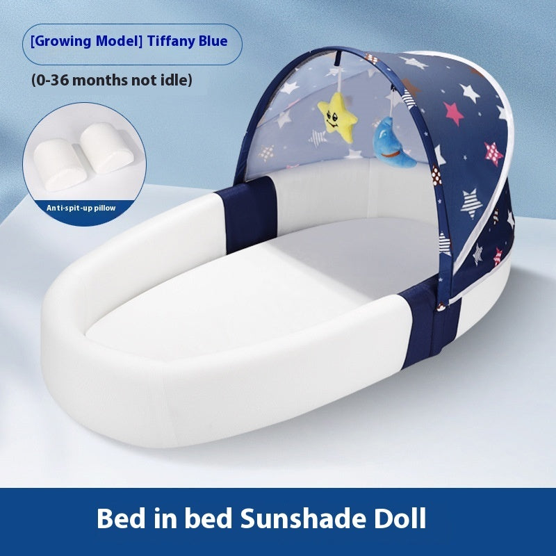 Baby Bed Foldable Portable Anti-pressure