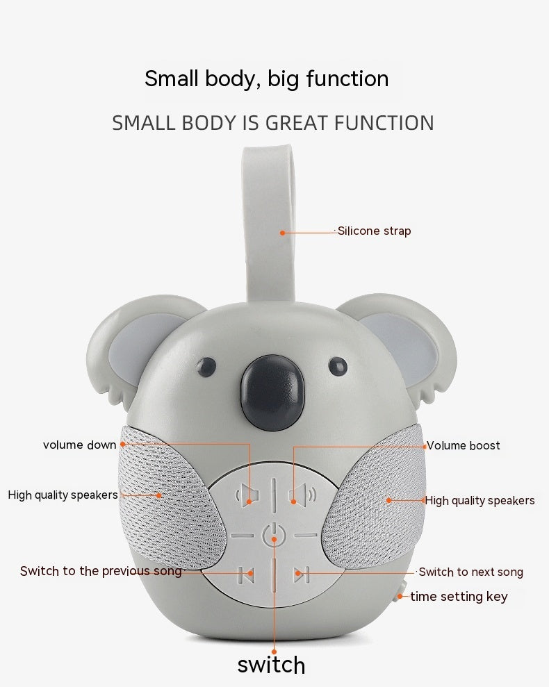 Infants Baby Comfort  Sleep Koala Music White Noise Player Toy