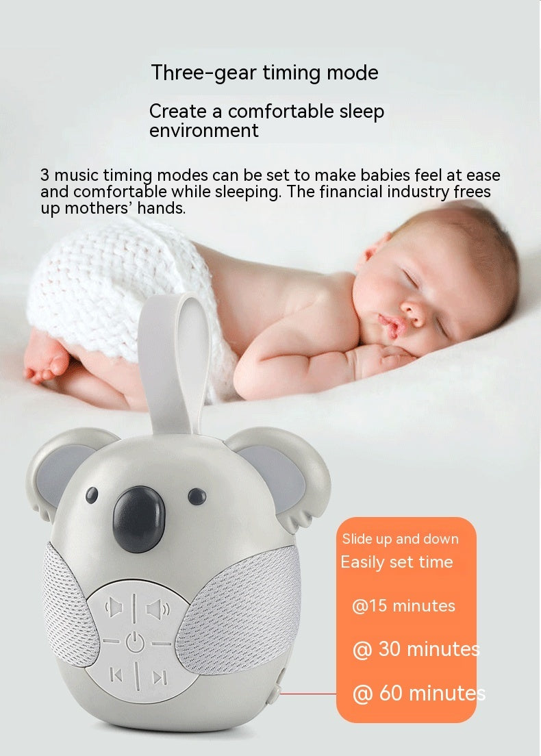 Infants Baby Comfort  Sleep Koala Music White Noise Player Toy