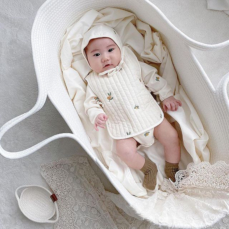 European Style Cotton Rope Crib Creative Baby Basket