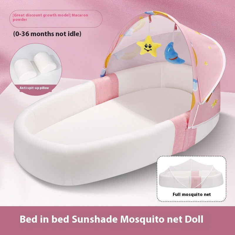 Baby Bed Foldable Portable Anti-pressure