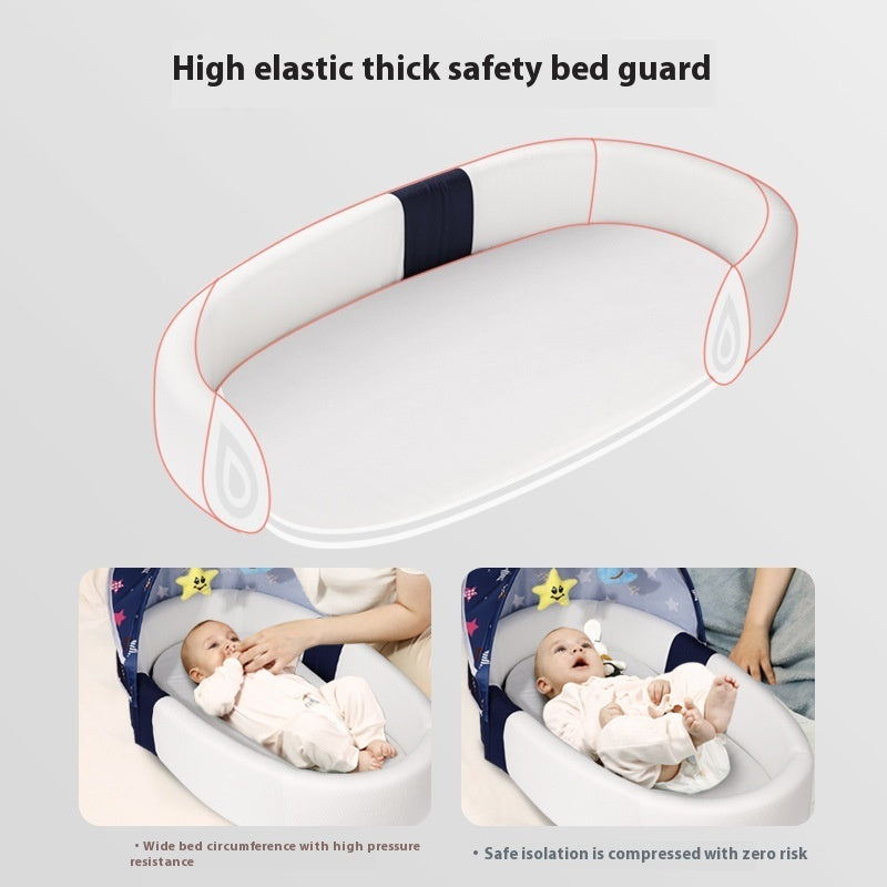 Baby Bed Foldable Portable Anti-pressure