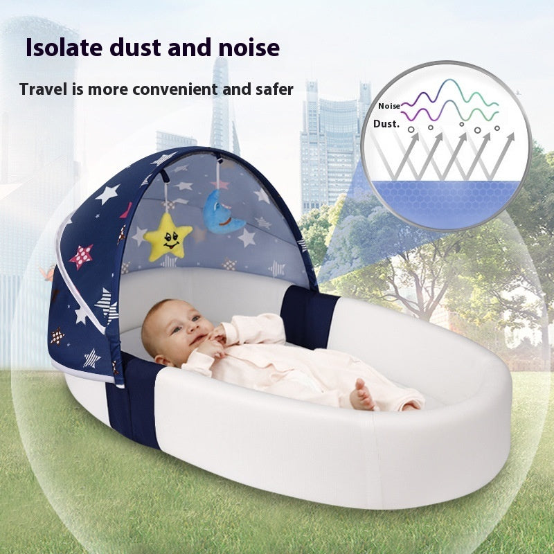 Baby Bed Foldable Portable Anti-pressure