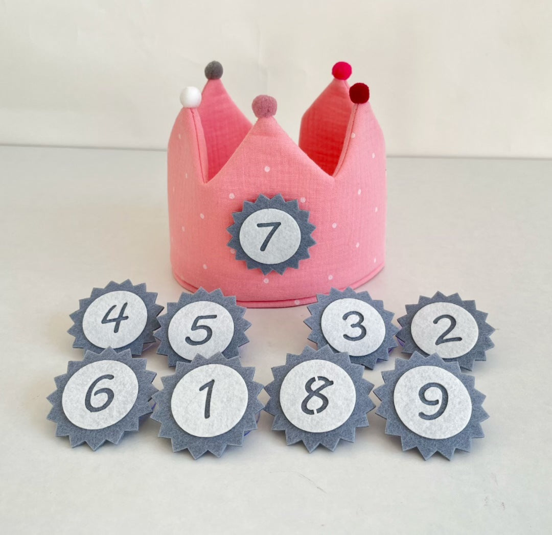 Korean Style Children's Birthday Hat Photo Props