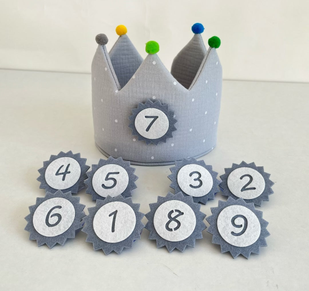 Korean Style Children's Birthday Hat Photo Props